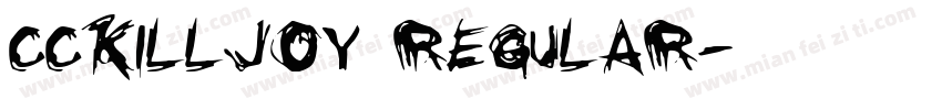 CCKillJoy Regular字体转换